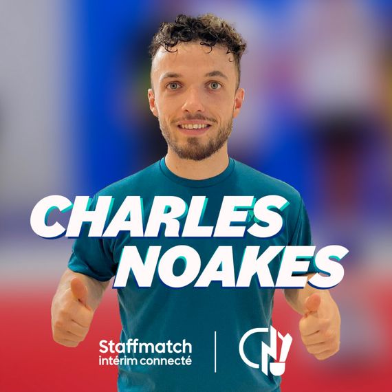 Photo de l’annonce officielle du partenariat entre Charles Noakes et Staffmatch.